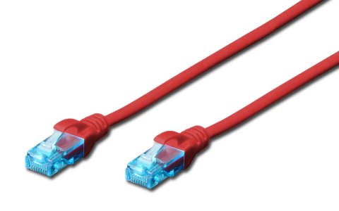 Patchcord DIGITUS UTP kat. 5e 30m PVC czerwony Digitus Patchcord DIGITUS UTP kat. 5e 30m PVC czerwony Digitus