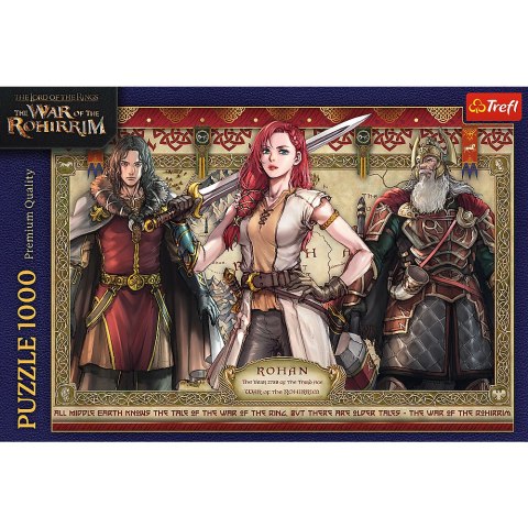 Puzzle - 1000 - Władca Pierścieni: Wojna Rohirrimów - Trefl 10937 Trefl Puzzle Puzzle - 1000 - Władca Pierścieni: Wojna Rohirrimów - Trefl 10937 Trefl Puzzle