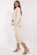 Spodnie Komplet Model MI-KMPL-M56491.09 Beige - Italy Moda Italy Moda