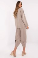 Spodnie Komplet Model MI-KMPL-M56491.09 Dark Beige - Italy Moda Italy Moda