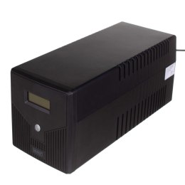 Zasilacz awaryjny UPS DIGITUS Line-Interactive LCD 1000VA/600W 2x12V/7Ah AVR 4xSCHUKO USB RS232 RJ45 Digitus