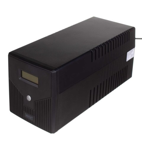 Zasilacz awaryjny UPS DIGITUS Line-Interactive LCD 1000VA/600W 2x12V/7Ah AVR 4xSCHUKO USB RS232 RJ45 Digitus Zasilacz awaryjny UPS DIGITUS Line-Interactive LCD 1000VA/600W 2x12V/7Ah AVR 4xSCHUKO USB RS232 RJ45 Digitus