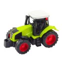 Zestaw Traktor Ciągnik Prasa Rolnicza Do Belowania Siana Zielony LEAN Toys