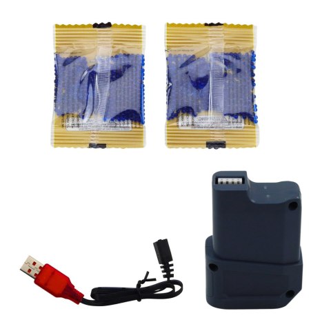 Automatyczny Pistolet Na Kulki Wodne Żelowe Niebieski LEAN Toys Automatyczny Pistolet Na Kulki Wodne Żelowe Niebieski LEAN Toys