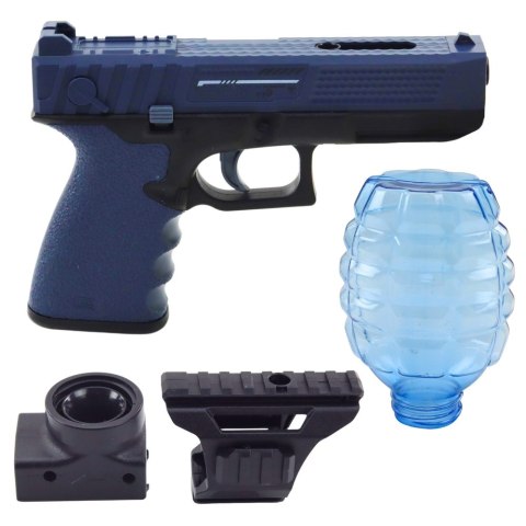 Automatyczny Pistolet Na Kulki Wodne Żelowe Niebieski LEAN Toys Automatyczny Pistolet Na Kulki Wodne Żelowe Niebieski LEAN Toys