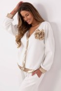 Bluza Damska Model MI-BL-61789.24 Ecru - Italy Moda Italy Moda