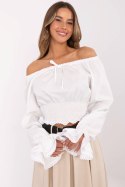 Bluzka Model LK-BZ-509978.42 White - Lakerta Lakerta