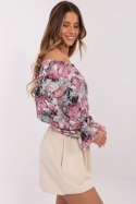 Bluzka Model MI-BZ-M667-1.98 Dark Pink - Italy Moda Italy Moda