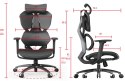 Fotel ergonomiczny gamingowy Angel Furia Black ANGEL
