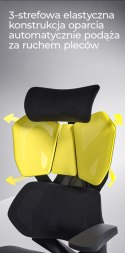 Fotel ergonomiczny gamingowy Angel Furia Black ANGEL