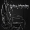 Fotel ergonomiczny gamingowy Angel Furia Black ANGEL