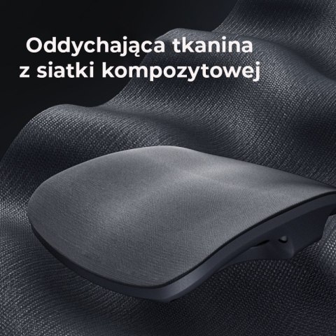 Fotel ergonomiczny gamingowy Angel Furia Black ANGEL Fotel ergonomiczny gamingowy Angel Furia Black ANGEL