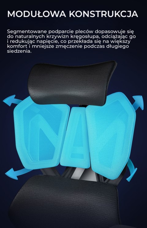 Fotel ergonomiczny gamingowy Angel Furia PRO ANGEL Fotel ergonomiczny gamingowy Angel Furia PRO ANGEL