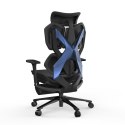 Fotel ergonomiczny gamingowy Angel Furia PRO z podnóżkiem ANGEL