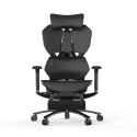 Fotel ergonomiczny gamingowy Angel Furia PRO z podnóżkiem ANGEL