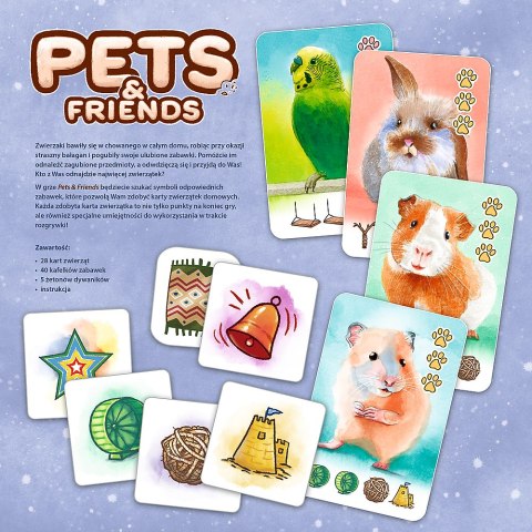 Gra rodzinna Pets & Friends Trefl 02443 Trefl Gry Gra rodzinna Pets & Friends Trefl 02443 Trefl Gry