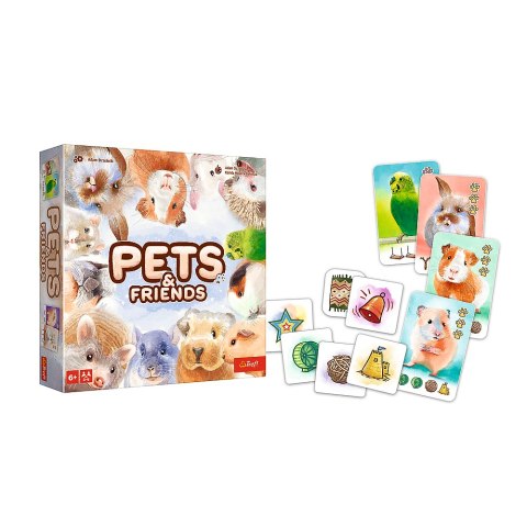 Gra rodzinna Pets & Friends Trefl 02443 Trefl Gry Gra rodzinna Pets & Friends Trefl 02443 Trefl Gry