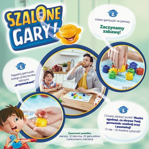 Gra rodzinna Szalone Gary Trefl 01767 Trefl Gry Gra rodzinna Szalone Gary Trefl 01767 Trefl Gry
