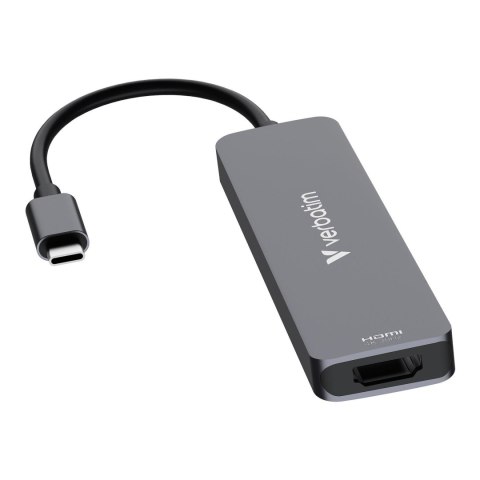 Hub USB Verbatim Multi Port Essentials USB-C PD, USB-A 3.0, USB-A 2.0, HDMI, SD/microSD Verbatim Hub USB Verbatim Multi Port Essentials USB-C PD, USB-A 3.0, USB-A 2.0, HDMI, SD/microSD Verbatim