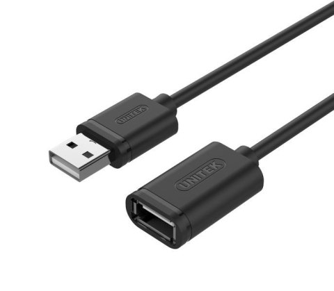 Kabel przedłużacz Unitek Y-C428GBK USB 2.0, AM-AF, 1m Unitek