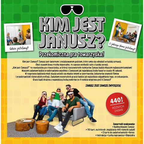 Gra towarzyska Kim jest Janusz? Trefl 02378 Trefl Gry Gra towarzyska Kim jest Janusz? Trefl 02378 Trefl Gry