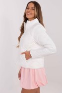 Kurtka Damska Model MI-KR-88630.60P White - Italy Moda Italy Moda