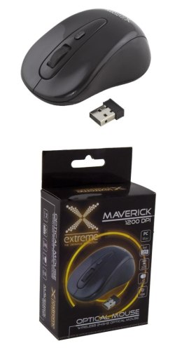 Mysz bezprzewodowa Extreme 3D MAVERICK optyczna 2,4GHz czarna Extreme