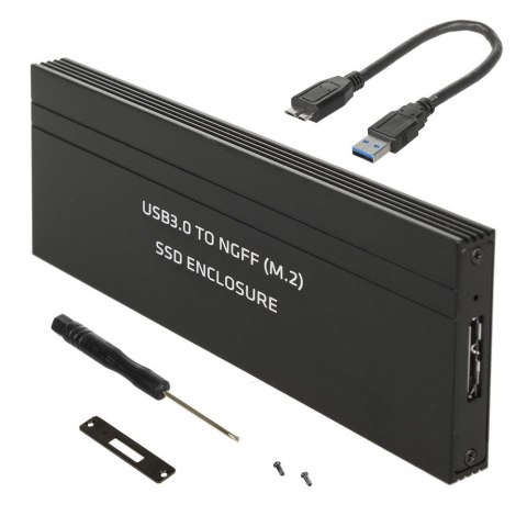 Obudowa dysku SSD M.2 NGFF USB 3.0 Maclean MCE582 Maclean