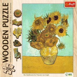 Puzzle Drewniane - 200 - Słoneczniki - Trefl 20249 Trefl Puzzle
