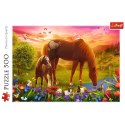Puzzle - 500 - Konie na łące - Trefl 37451 Trefl Puzzle Puzzle - 500 - Konie na łące - Trefl 37451 Trefl Puzzle