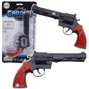 Rewolwer Na Kapiszony Pistolet Rekwizyt Dźwięk Strzału Czarny LEAN TOYS