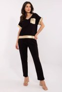 Spodnie Komplet Model MI-KMPL-M6196.28 Black - Italy Moda Italy Moda