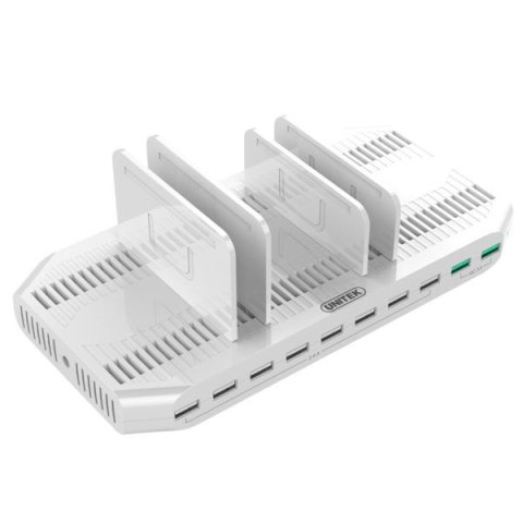 Stacja ładująca Unitek Y-2190A, 10 x USB; QC3.0; 96W Unitek Stacja ładująca Unitek Y-2190A, 10 x USB; QC3.0; 96W Unitek