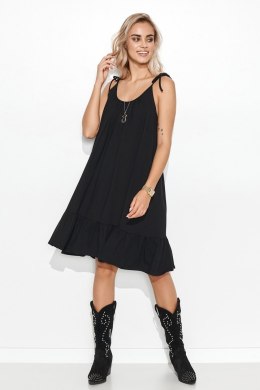 Sukienka Model M726 Black - Makadamia Makadamia