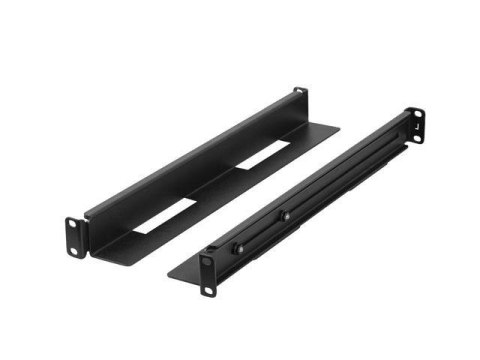 Zestaw szyn montażowych Lanberg do szaf 19" przesuwne 396 x 680 mm czarny LANBERG