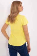 Bluzka Model DHJ-BZ-25168.00 Yellow - Italy Moda Italy Moda