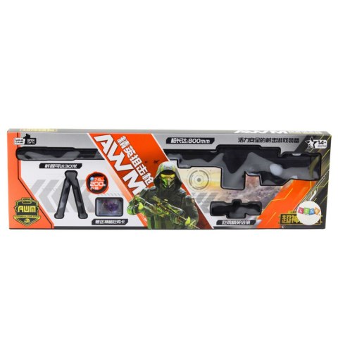 Karabin Snajperski Replika AWM Stojak Kulki Wodne Żelowe 80cm LEAN Toys Karabin Snajperski Replika AWM Stojak Kulki Wodne Żelowe 80cm LEAN Toys