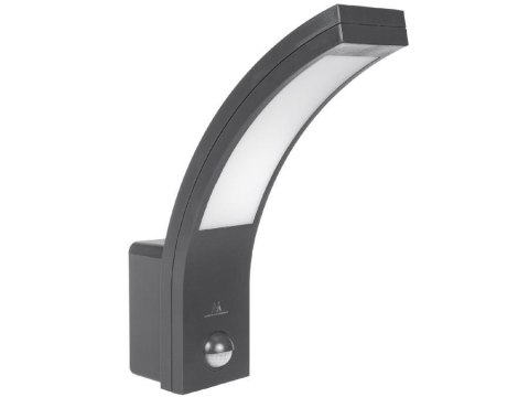 Lampa LED Maclean MCE244 GR z czujnikiem ruchu na podczerwień 750lm 10W IP54 szary Maclean