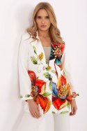 Marynarka Model DHJ-MA-18525-31.87 Ecru - Italy Moda Italy Moda