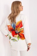 Marynarka Model DHJ-MA-18525-31.87 Ecru - Italy Moda Italy Moda
