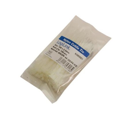 Opaska zaciskowa LogiLink 100szt, dł. 0,1m LogiLink Opaska zaciskowa LogiLink 100szt, dł. 0,1m LogiLink