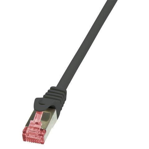 Patchcord LogiLink CQ2093S CAT.6 S/FTP 10m, czarny LogiLink Patchcord LogiLink CQ2093S CAT.6 S/FTP 10m, czarny LogiLink