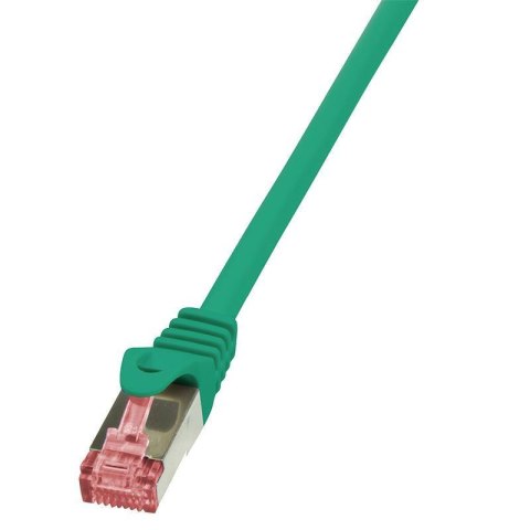 Patchcord LogiLink CQ2095S CAT.6 S/FTP 10m, zielony LogiLink Patchcord LogiLink CQ2095S CAT.6 S/FTP 10m, zielony LogiLink