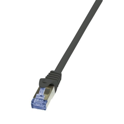 Patchcord LogiLink CQ4093S Cat.6A/7 600 MHz S/FTP PIMF 10,0m czarny LogiLink Patchcord LogiLink CQ4093S Cat.6A/7 600 MHz S/FTP PIMF 10,0m czarny LogiLink