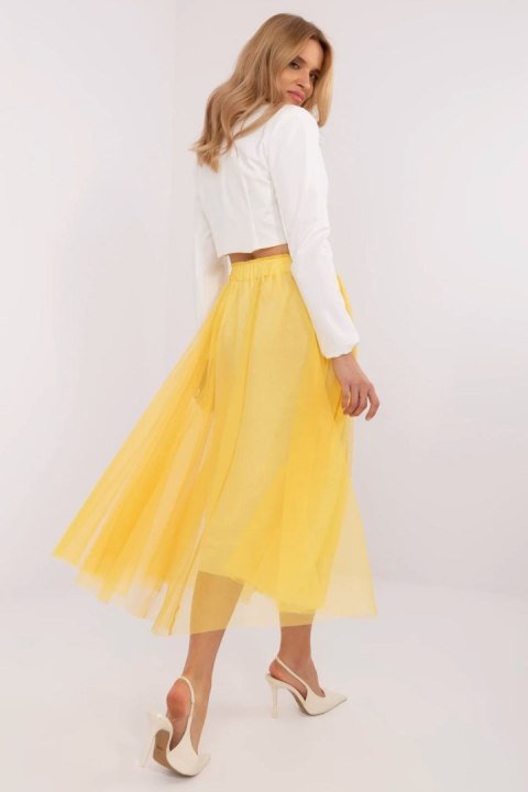 Spódnica Model DHJ-SD-19568.13X Yellow - Italy Moda Italy Moda Spódnica Model DHJ-SD-19568.13X Yellow - Italy Moda Italy Moda