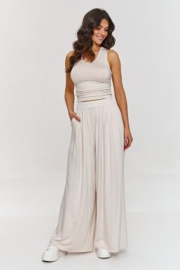 Spodnie Komplet Model M871 Light Beige - Makadamia Makadamia