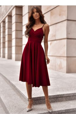 Sukienka Model Tifani 001140. 7/8 Bordo - With You With You