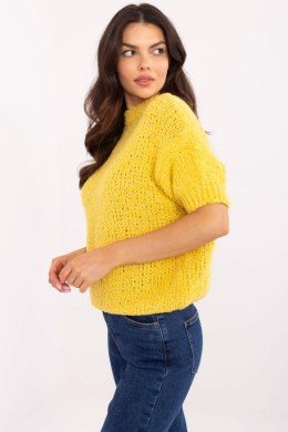 Sweter Damski Model MI-SW-2701.23 Yellow - Italy Moda Italy Moda