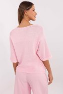 Sweter Damski Model MI-SW-7002.17 Light Pink - Italy Moda Italy Moda