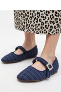 Damskie Baleriny ELIORA ? BLUE - Inello Inello